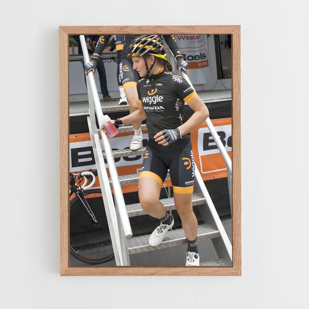 Poster Piste de Rêve – affiche Cyclisme (vue 4)